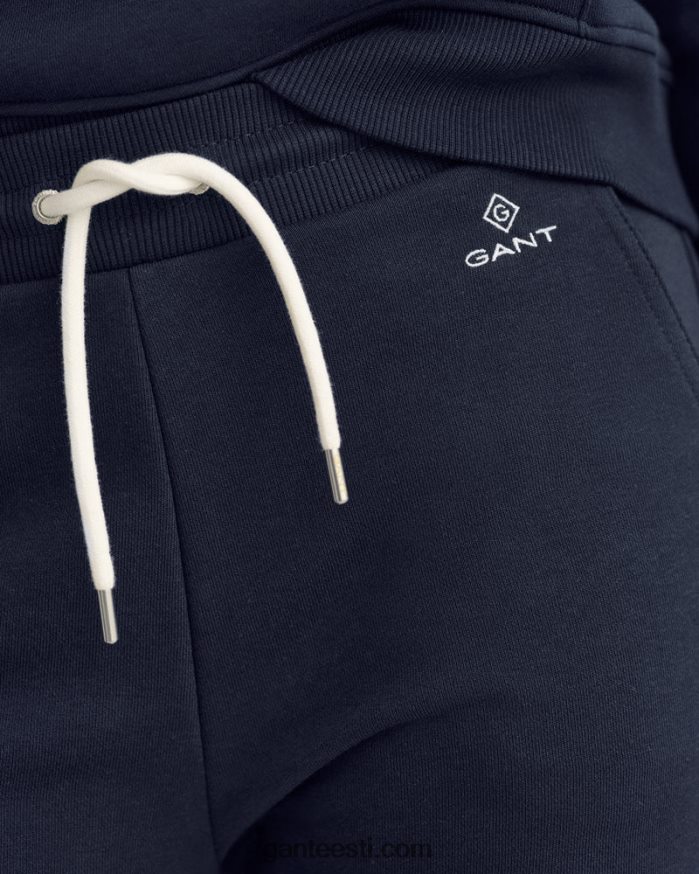 GANT naised õhtusinine logoga dressipüksid NBR64N734