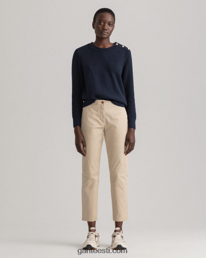 GANT naised kuiv liiv fryda slim fit klassikalised chinos NBR64N745