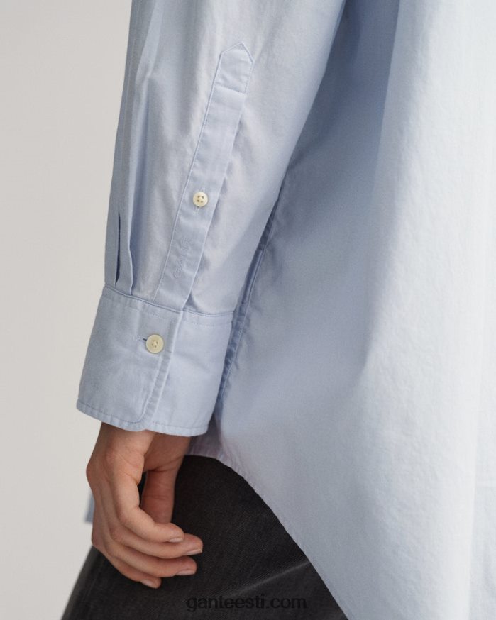 GANT naised hamptoni sinine ülisuur oxfordi särk NBR64N582