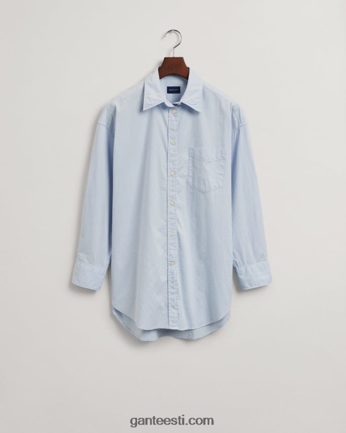 GANT naised hamptoni sinine ülisuur oxfordi särk NBR64N582