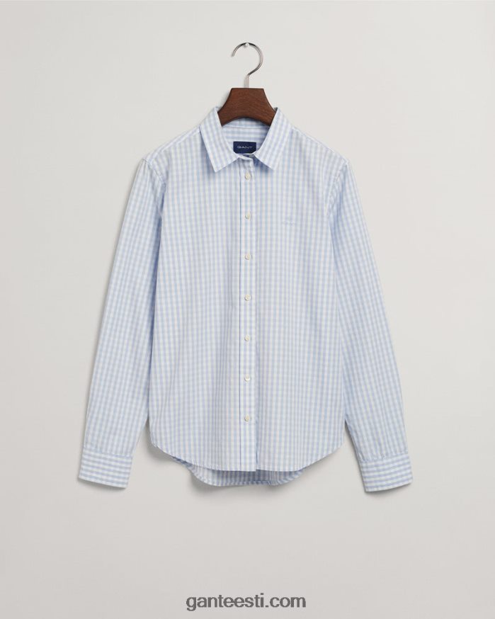 GANT naised hamptoni sinine tavalise sobivusega hõlmikriidest särk NBR64N597