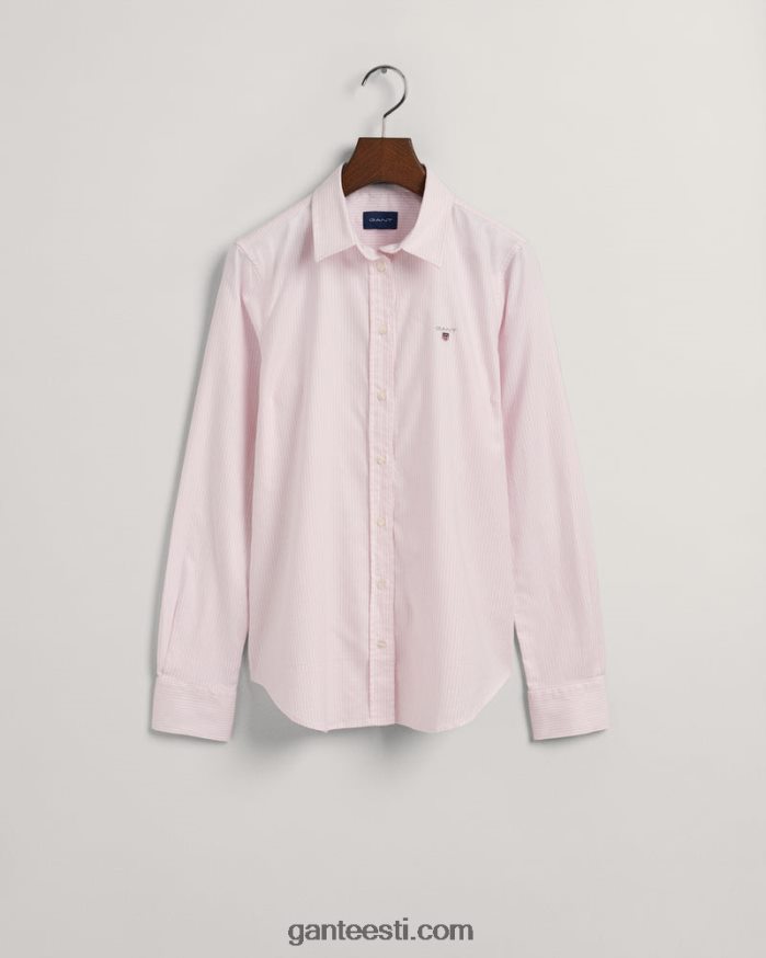 GANT naised heleroosa pankuritriibuline veniv oxfordi särk NBR64N596