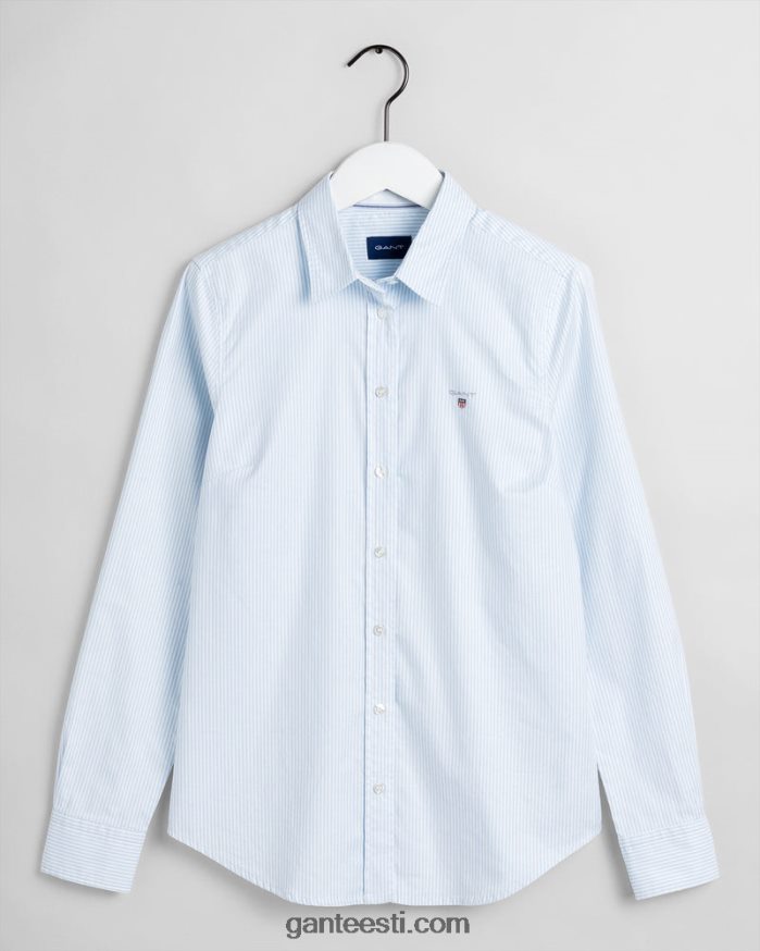 GANT naised helesinine pankuritriibuline veniv oxfordi särk NBR64N593