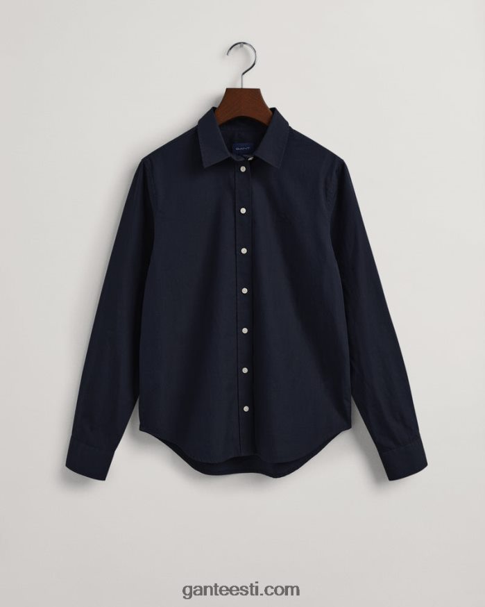 GANT naised õhtusinine tavalisest riidest särk NBR64N599