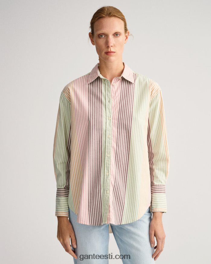 GANT naised mitmevärviline lõdvestunud mitmetriibuline särk NBR64N589