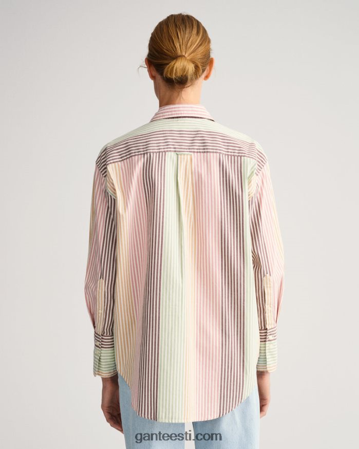 GANT naised mitmevärviline lõdvestunud mitmetriibuline särk NBR64N589