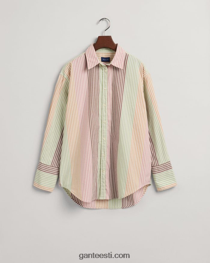 GANT naised mitmevärviline lõdvestunud mitmetriibuline särk NBR64N589