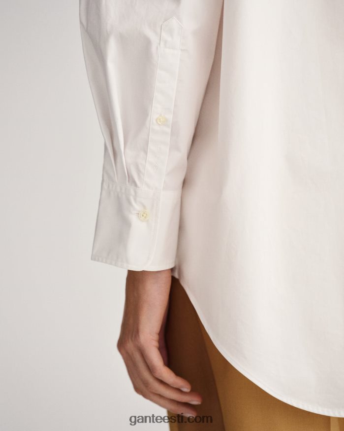 GANT naised valge ülisuur särk NBR64N598