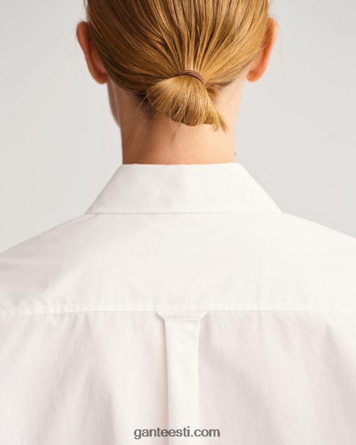 GANT naised valge ülisuur särk NBR64N598