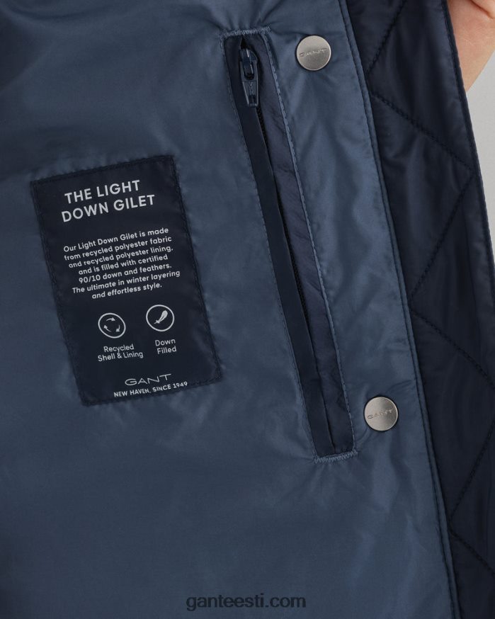 GANT naised õhtusinine kerge sule gilet NBR64N759