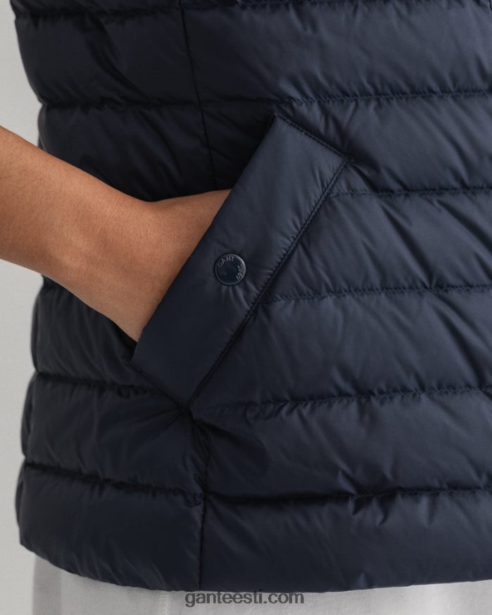 GANT naised õhtusinine kerge sule gilet NBR64N759