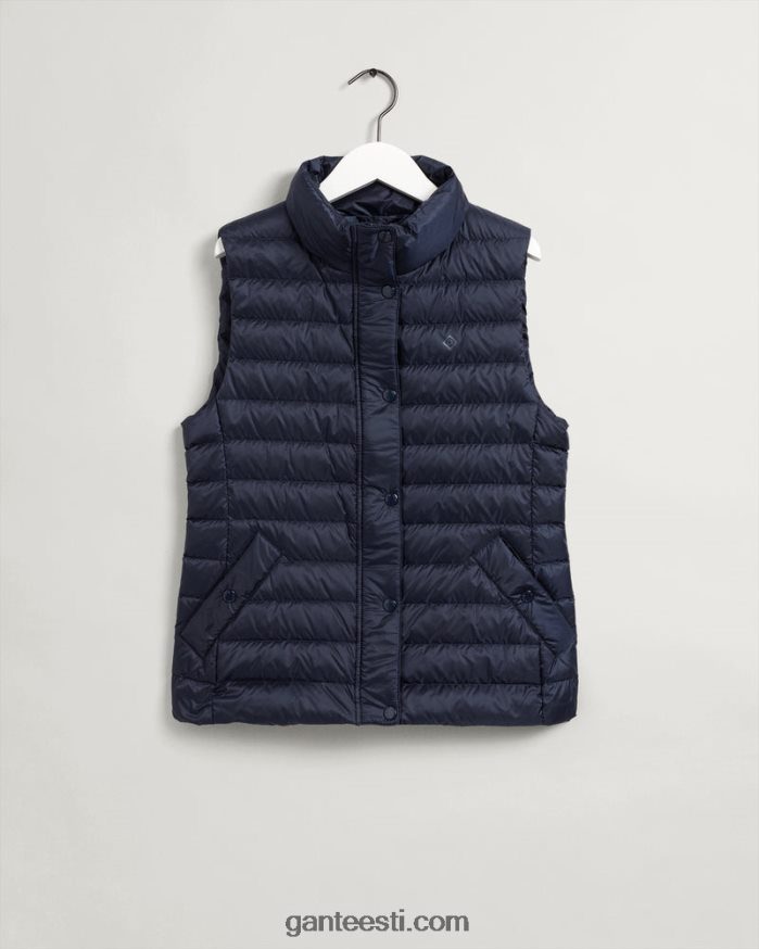 GANT naised õhtusinine kerge sule gilet NBR64N759