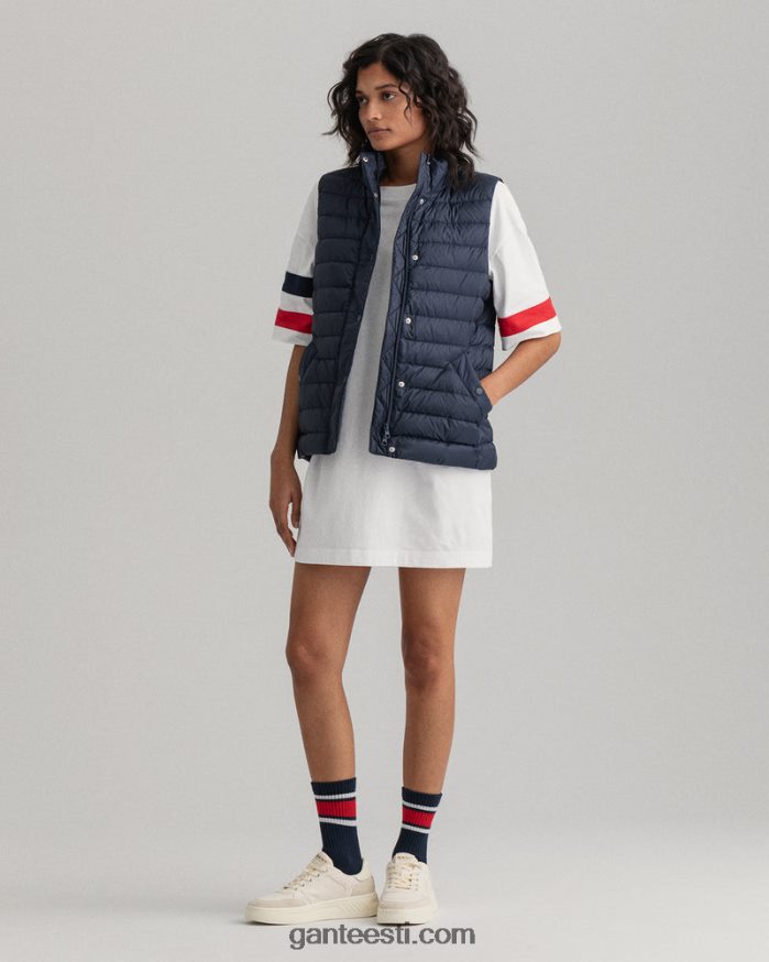 GANT naised õhtusinine kerge sule gilet NBR64N759