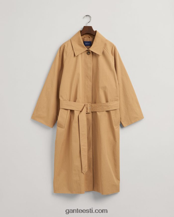 GANT naised iirisbeež puuvillasegu automantel NBR64N753