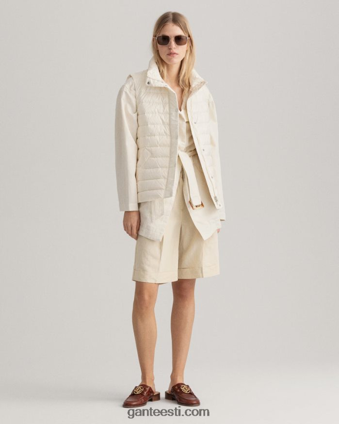 GANT naised kreem kerge sule gilet NBR64N756