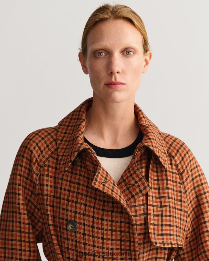 GANT naised kuldne oranž kontrollige kraavi NBR64N763