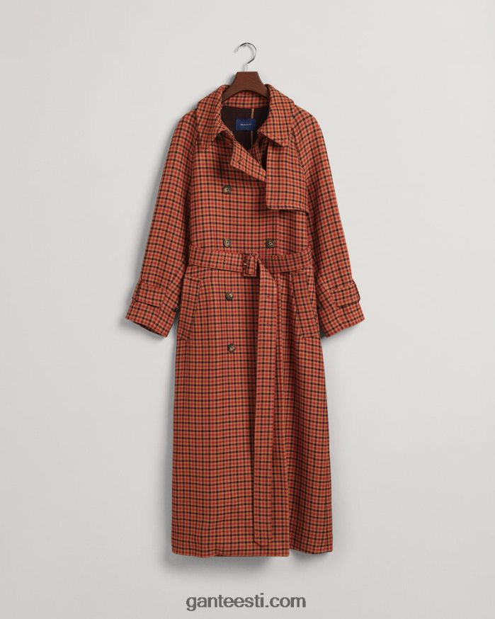 GANT naised kuldne oranž kontrollige kraavi NBR64N763