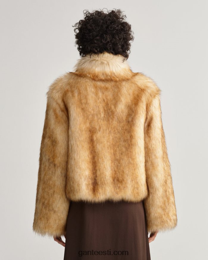 GANT naised linane kunstkarusnahast kärbitud jope NBR64N750