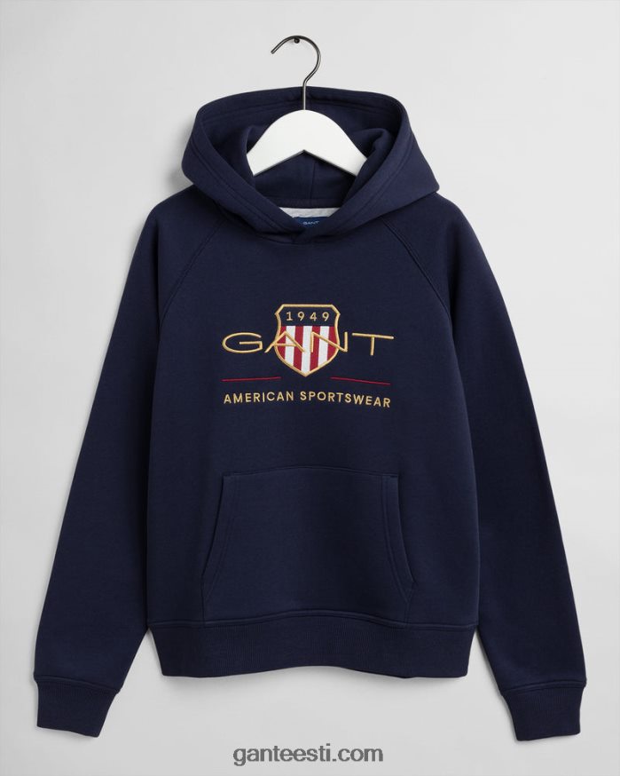 GANT noorus õhtusinine teismeliste arhiivi kilpkapuuts NBR64N843