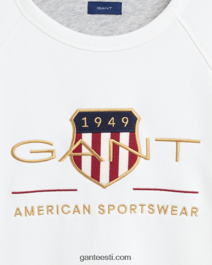 GANT noorus munakoor teismeliste arhiiv shield crew kaelaga dressipluus NBR64N844