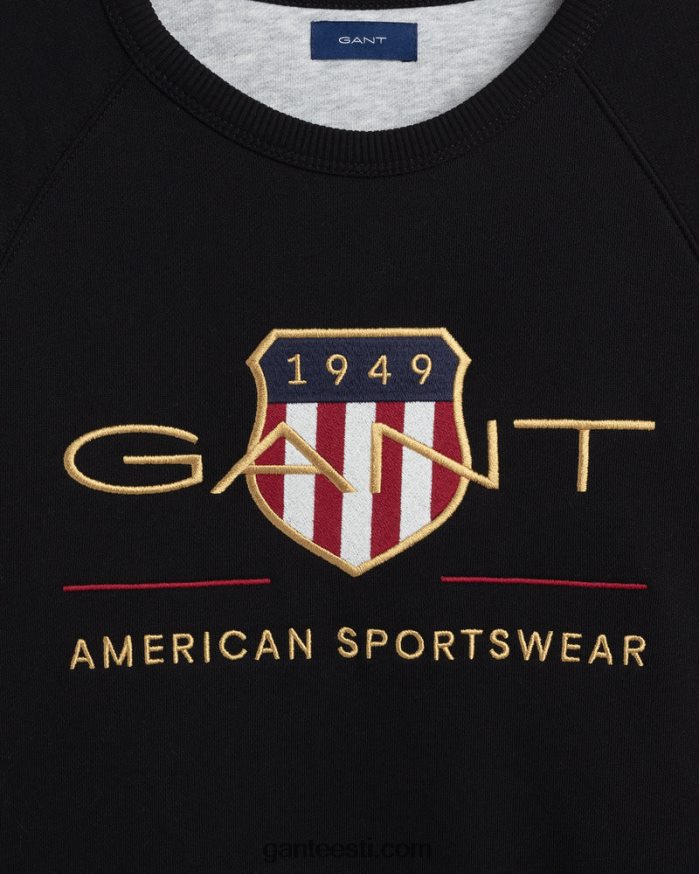 GANT noorus must teismeliste arhiiv shield crew kaelaga dressipluus NBR64N849