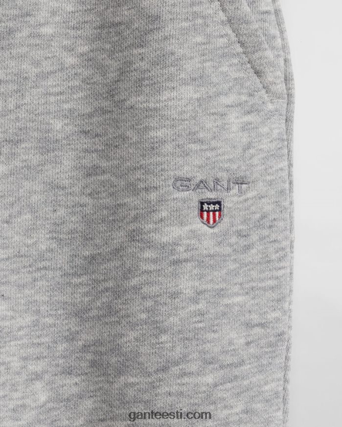 GANT noorus helehall melanž poiste originaal dressipüksid NBR64N830