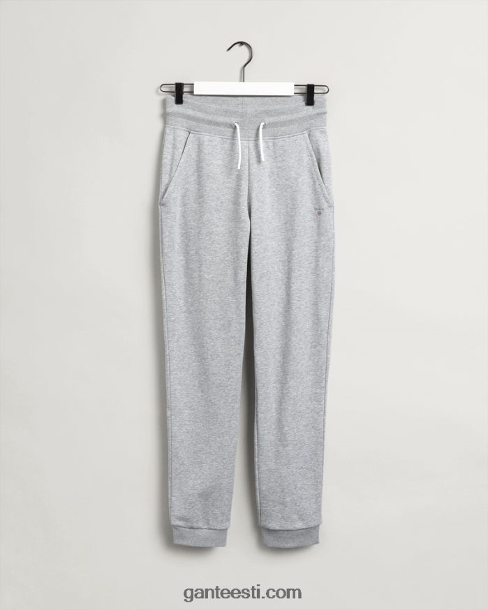 GANT noorus helehall melanž teismeliste originaal dressipüksid NBR64N826