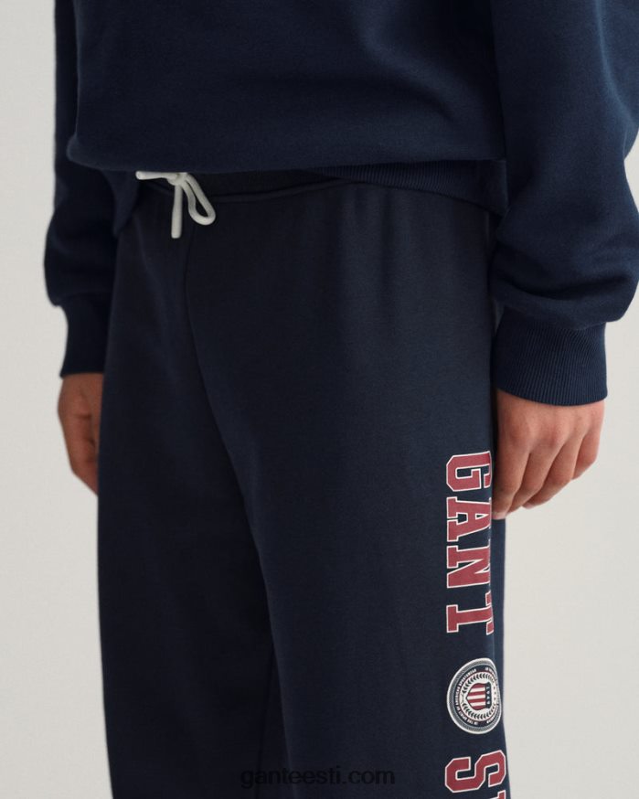 GANT noorus õhtusinine teismeliste harikilppüksid NBR64N827