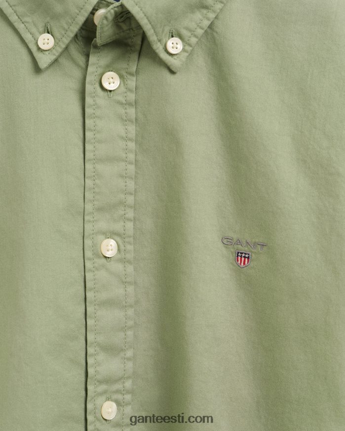 GANT noorus eukalüpti roheline teismeliste poiste puuvillane toimse särk NBR64N833