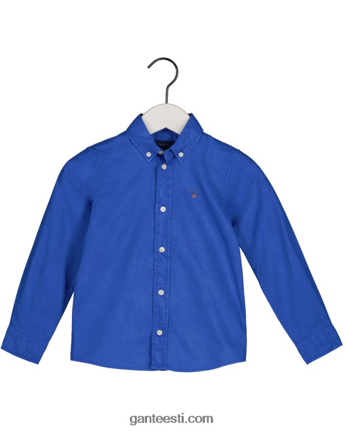 GANT noorus palee sinine poiste puuvillane toimse särk NBR64N835