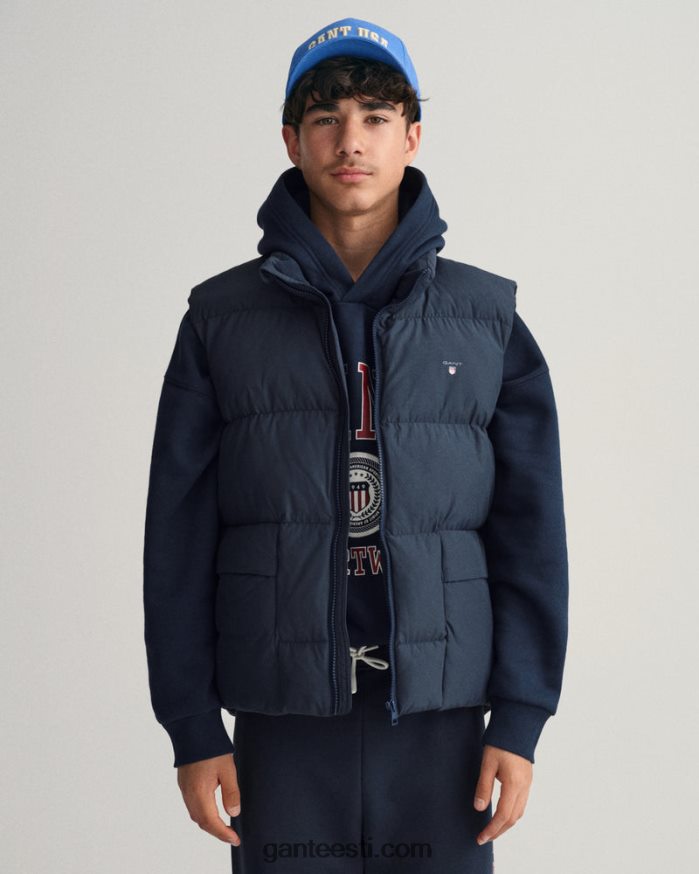 GANT noorus õhtusinine teismeliste puff vest NBR64N870
