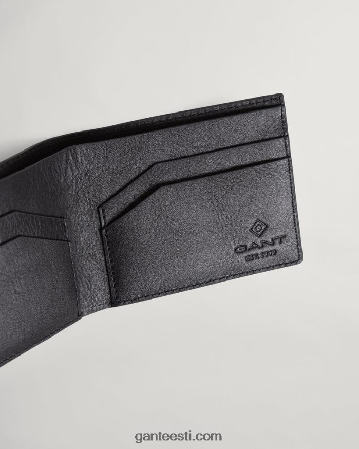 GANT mehed must nahast rahakott NBR64N455