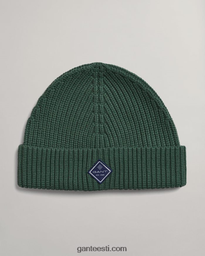 GANT mehed metsaroheline puuvillane soonikuga kootud müts NBR64N473
