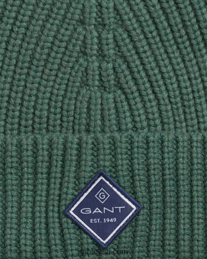 GANT mehed metsaroheline puuvillane soonikuga kootud müts NBR64N473
