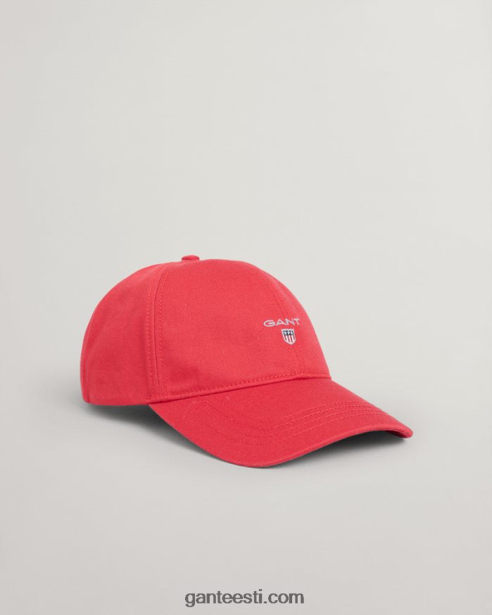GANT mehed rubiinpunane puuvillane toimse müts NBR64N479