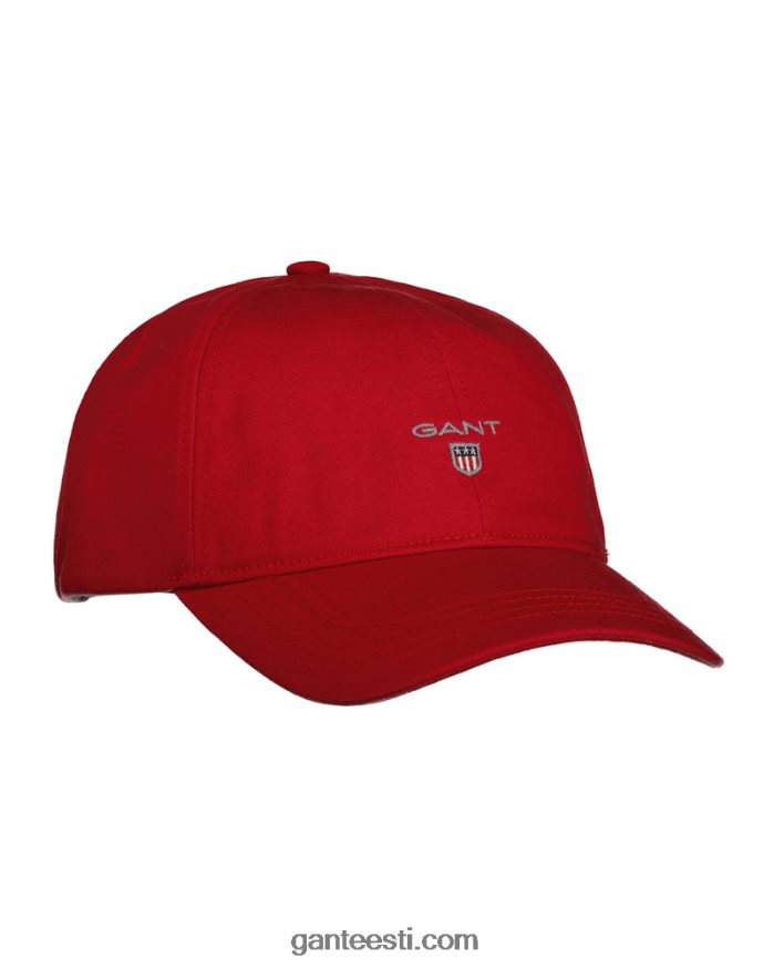 GANT mehed rubiinpunane puuvillane toimse müts NBR64N479